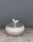 Silver 925 Storage Box With Jade Stone