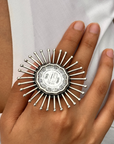 Coin Traditional Designer Silver 925 Ring
