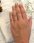 Aglow Diamond Polki Ring