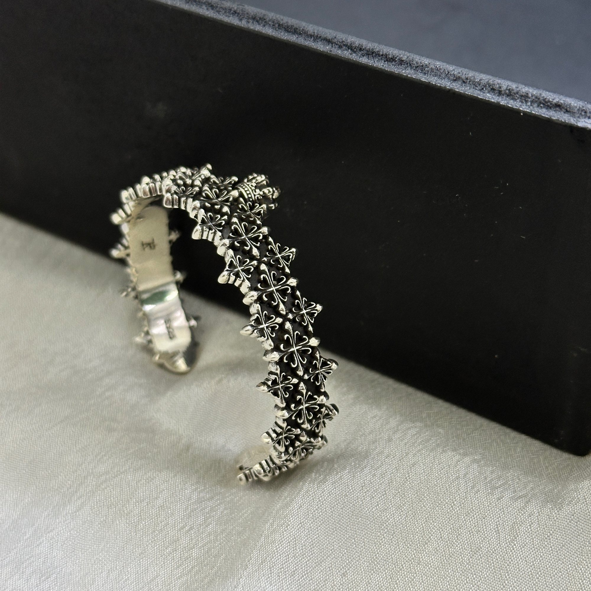 Ralph Silver 925 Men's Cuff Bracelet
