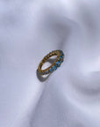 Blue Topaz 14K Gold Ring