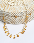 Cadace Citrine 18K Gold Plated Silver 925 Necklace