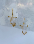 Diamond 18K Gold Earrings