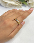 Dome Sapphire Ring