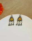 Shaza Hand Painted Earrings