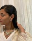 Kanika Pink Silver 925 Stud Earrings