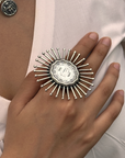 Coin Traditional Designer Silver 925 Ring