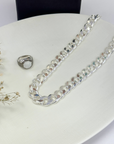 Keith Cuban Silver 925 Chain Necklace