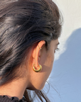 Gael Gold Plated Silver 925 Earrings