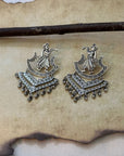 Shehnaai Traditional Silver 925 Earrings