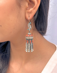 Dhanvin Traditional Silver 925 Earrings