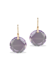 Ena Amethyst & Diamond Earrings