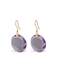 Ena Amethyst & Diamond Earrings