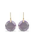 Ena Amethyst & Diamond Earrings