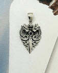 Dragon Men's Silver 925 Pendant