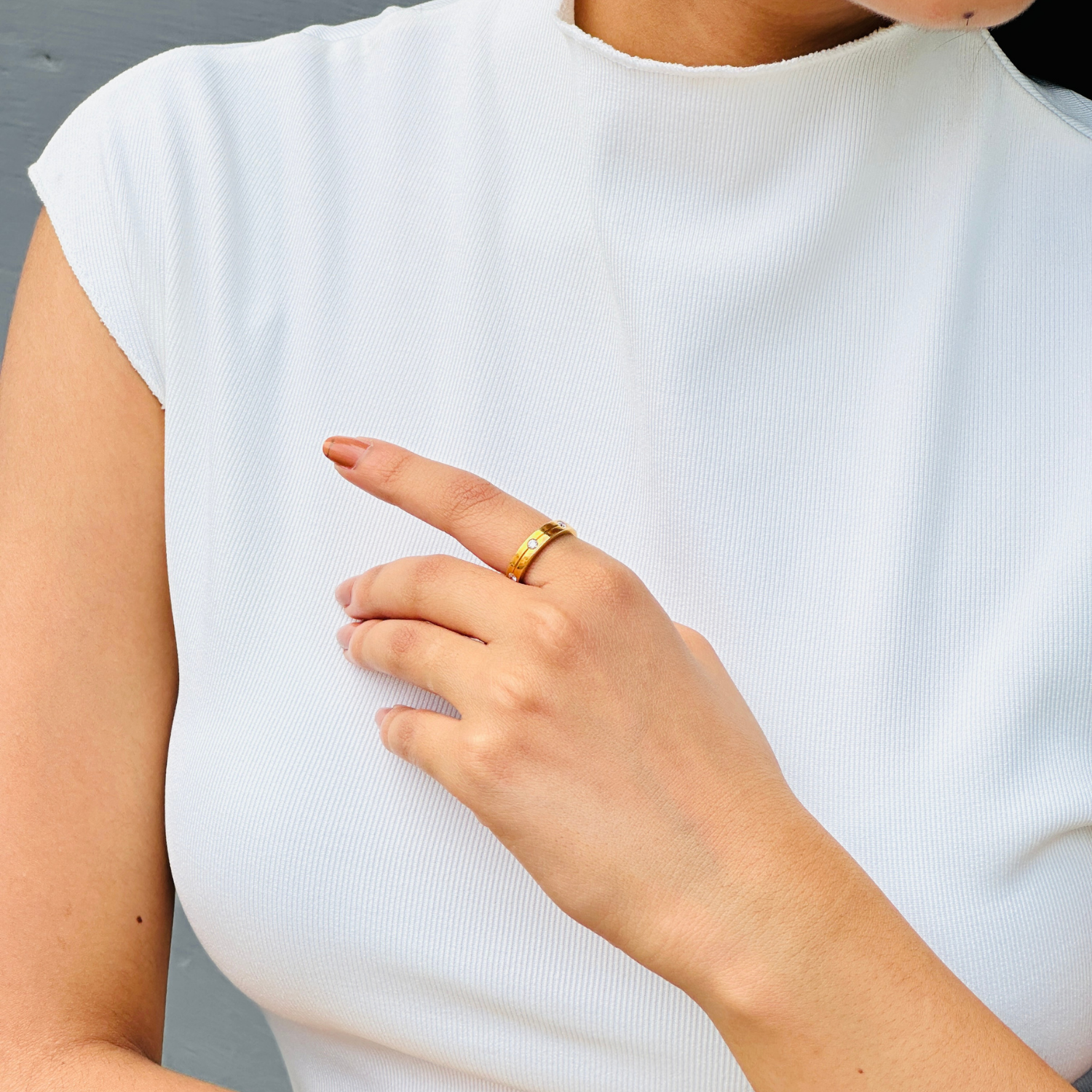 Diamond 18K Gold Ring