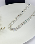Keith Cuban Silver 925 Chain Necklace
