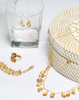 Cadace Citrine 18K Gold Plated Silver 925 Necklace