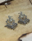 Shehnaai Traditional Silver 925 Earrings