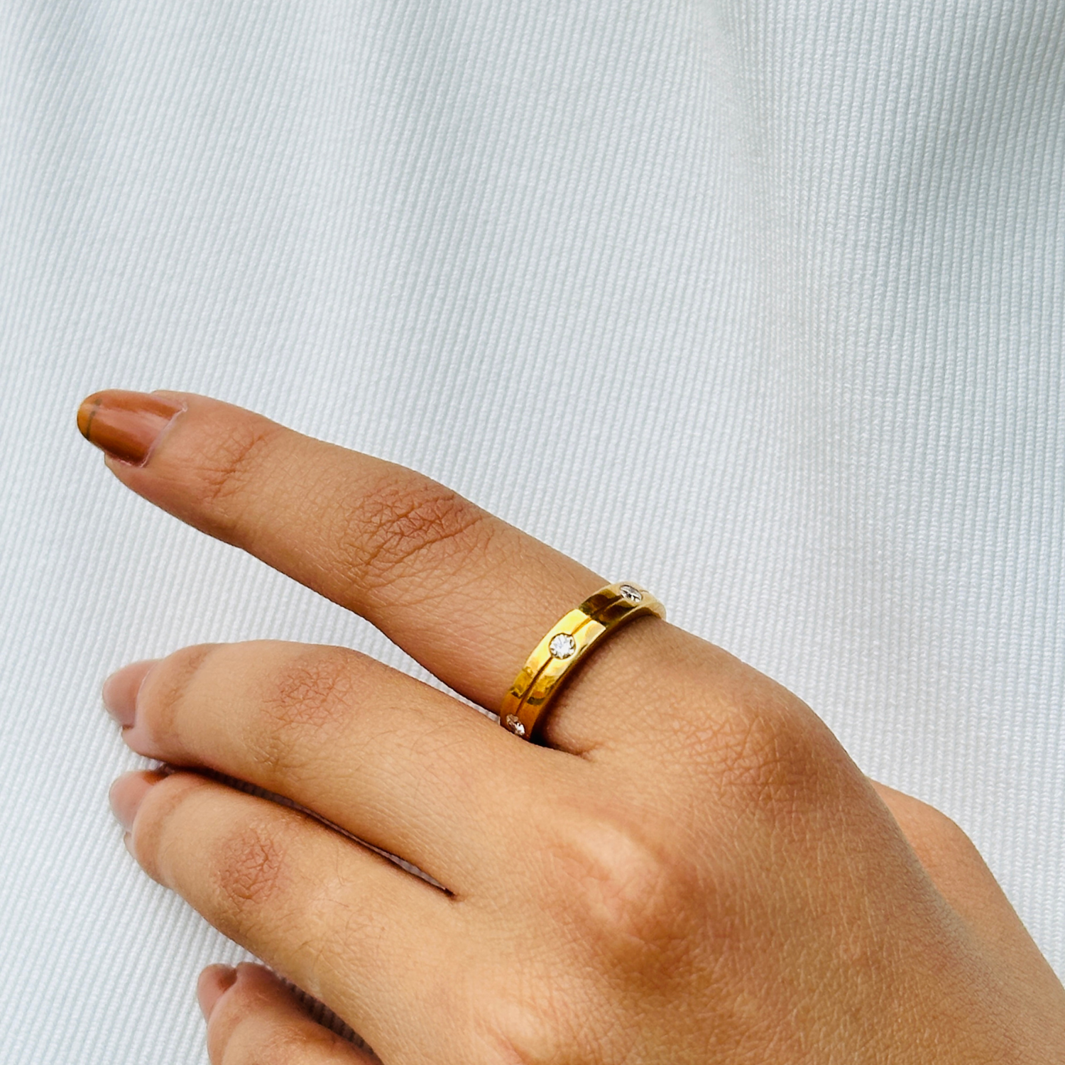 Diamond 18K Gold Ring