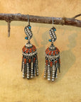 Dhanvin Traditional Silver 925 Earrings