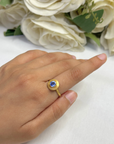Soleil Sapphire Ring
