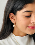 Morganite 18K Gold Earrings