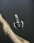 Skull design Silver 925 Men's Pendant
