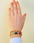 Irina Silver 925 Gold Plated Bracelet