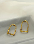 Cain Gold Plated Silver 925 Earrings
