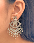 Shehnaai Traditional Silver 925 Earrings