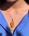 Cyntheia Citrine Silver 925 Pendant