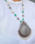 Rumani Traditional Silver 925 Necklace