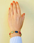 Irina Silver 925 Gold Plated Bracelet