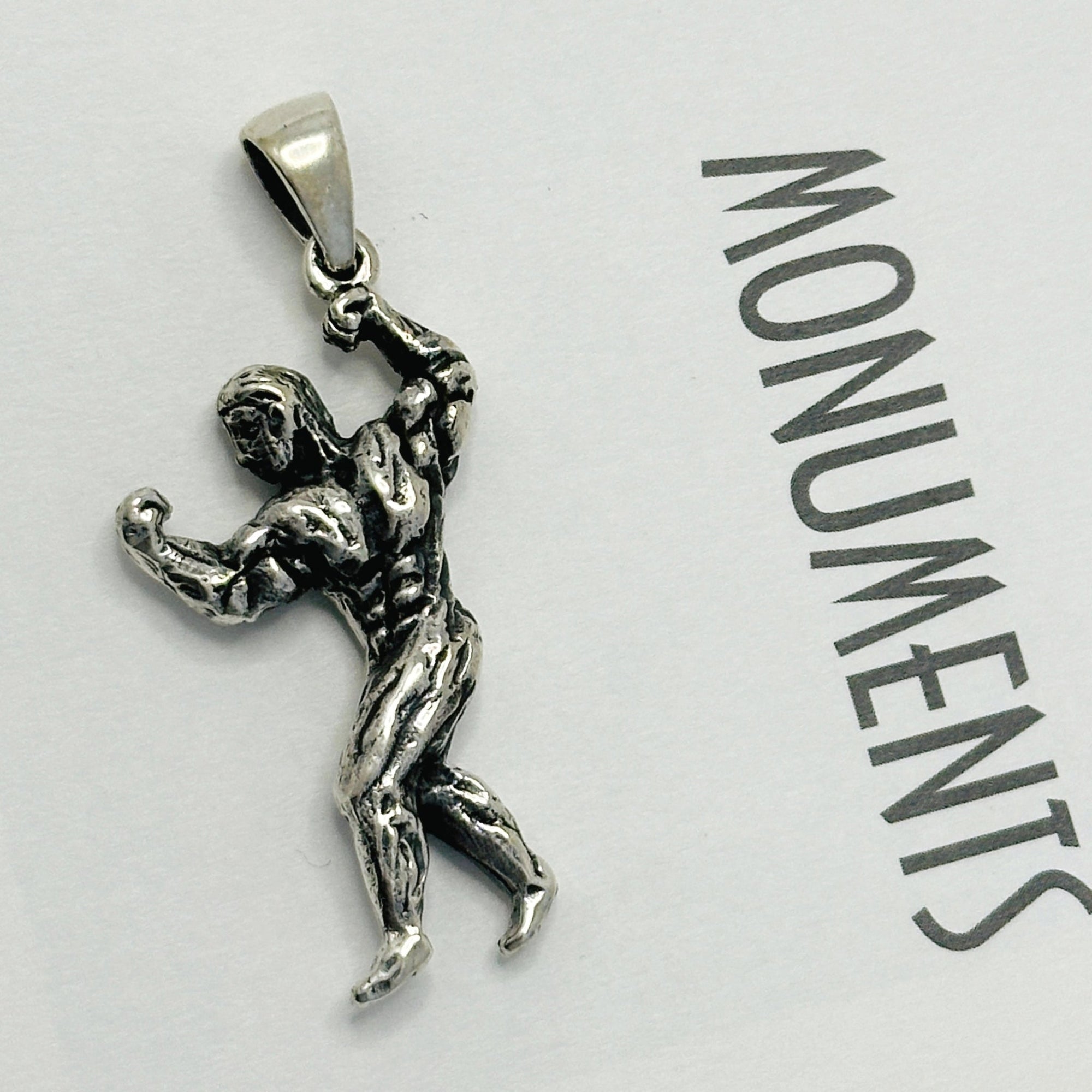 Ridge Silver 925 Men's Pendant