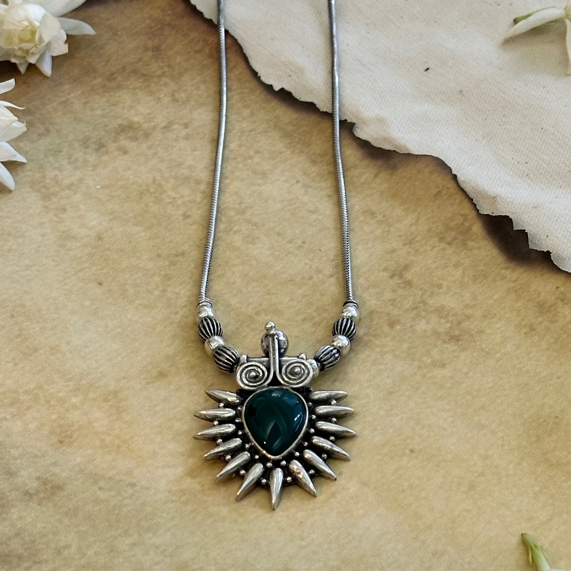 Lavanya Traditional Silver 925 Necklace