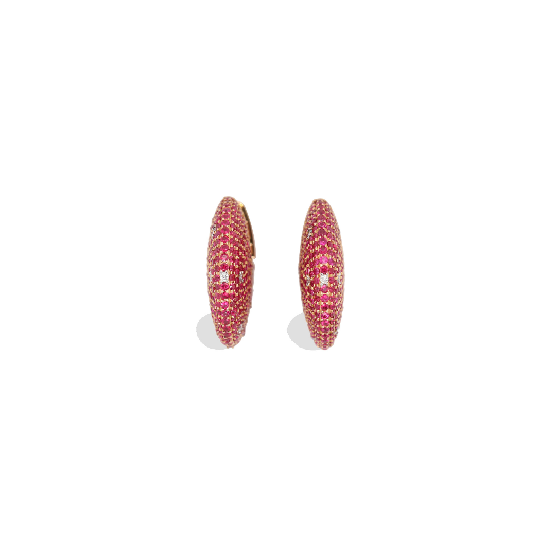 Seok Ruby Earrings