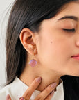 Amethyst 18K Gold Earrings