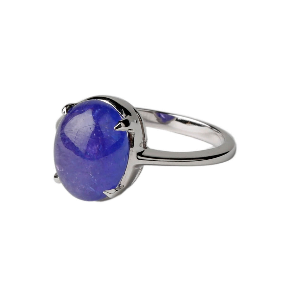 Glorious Tanzanite Silver 925 Ring