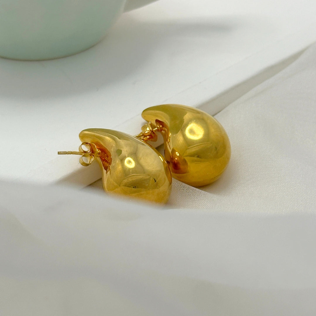 Mia Gold Plated Silver 925 Earrings