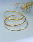 Triyo Gold Plated Silver 925 Bangle