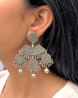 Saanvi Traditional Silver 925 Earrings