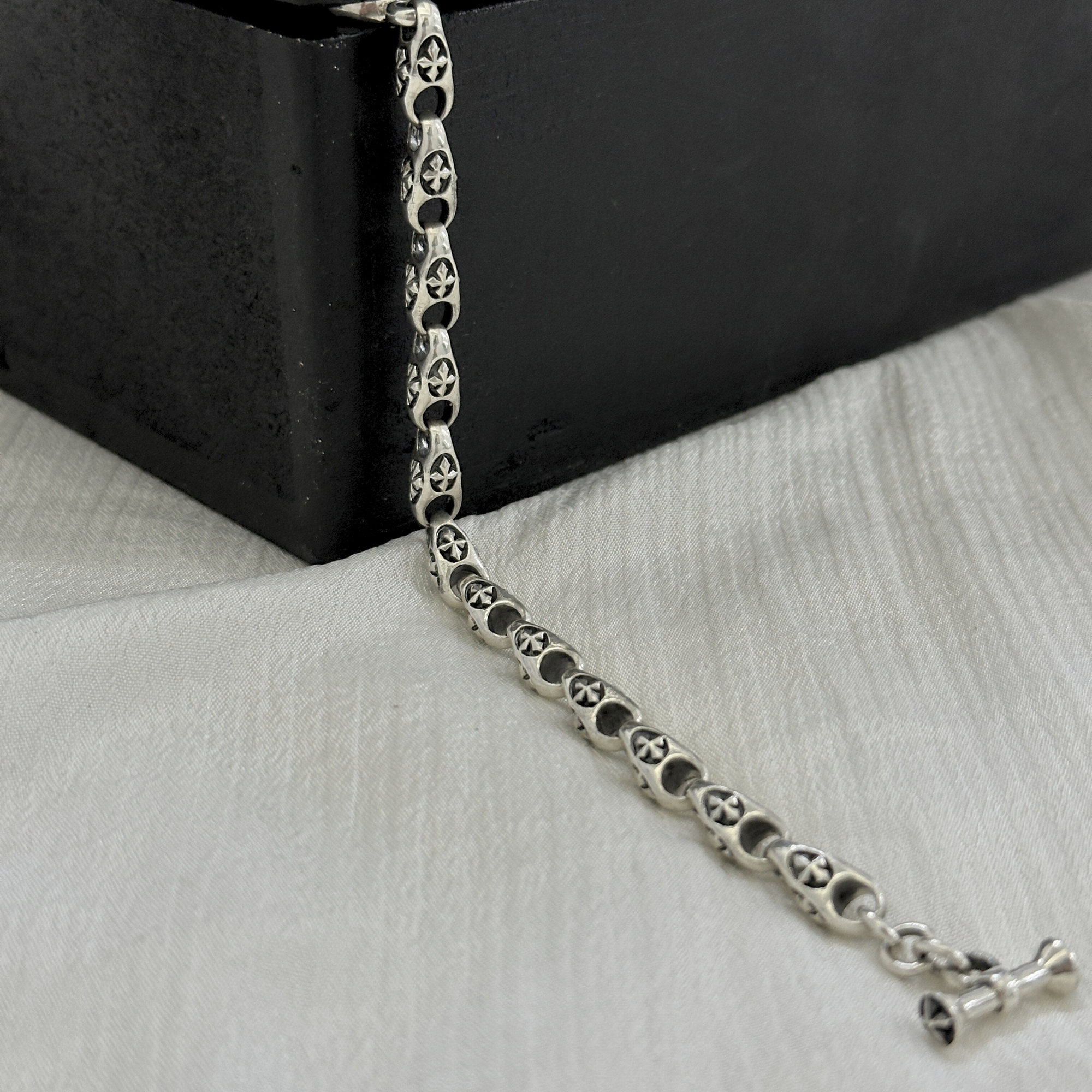 Yang Silver 925 Men's Bracelet