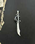 Sword Silver 925 Men's Pendant