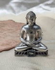 Silver 925 Jain Tirthankar Idol Artifact