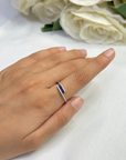 Stria Sapphire Ring