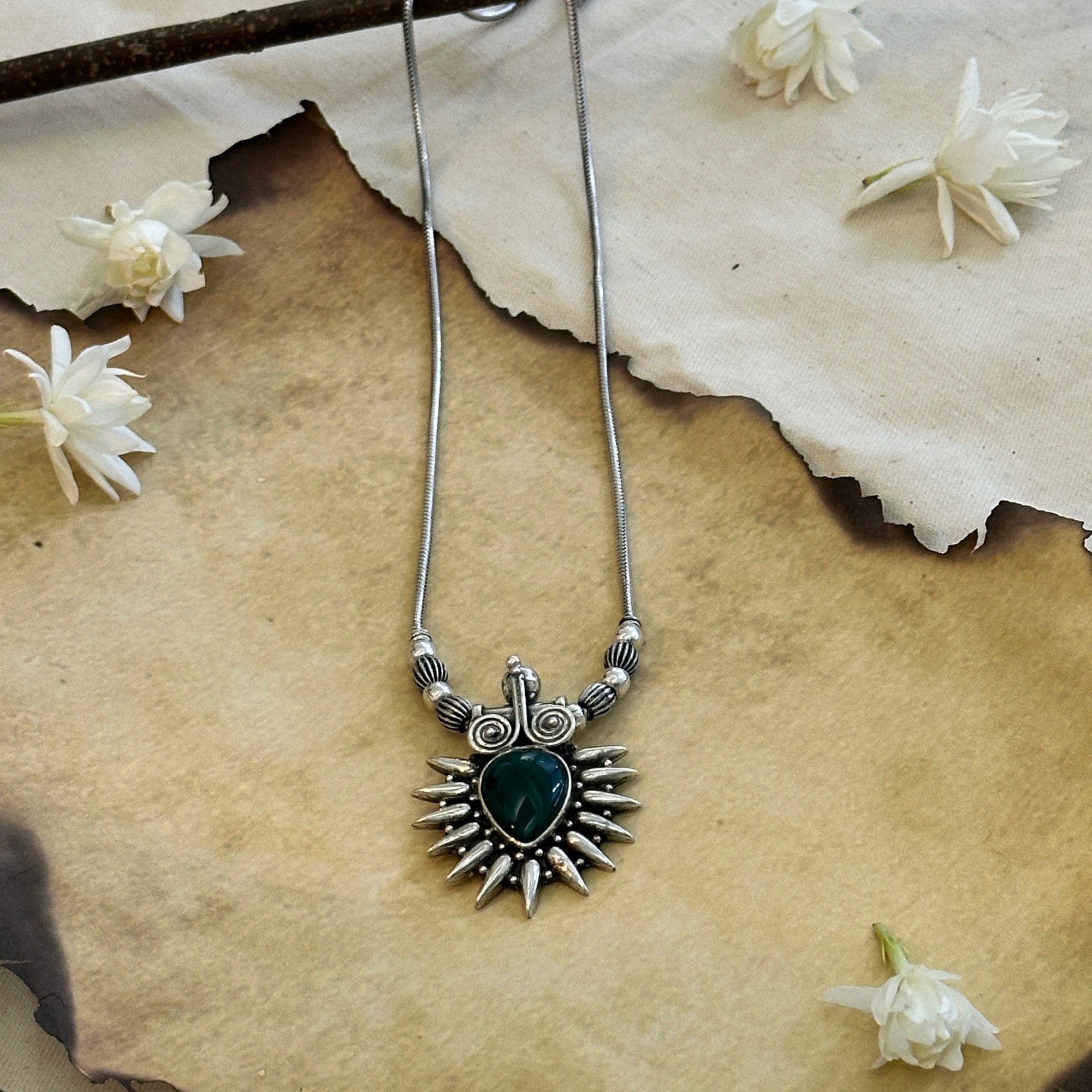 Lavanya Traditional Silver 925 Necklace
