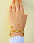 Larisa Silver 925 Gold Plated Bracelet