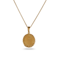 Opal & Pearl Oval 18K Gold Pendant