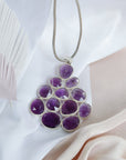 Lara Amethyst Silver 925 Pendant